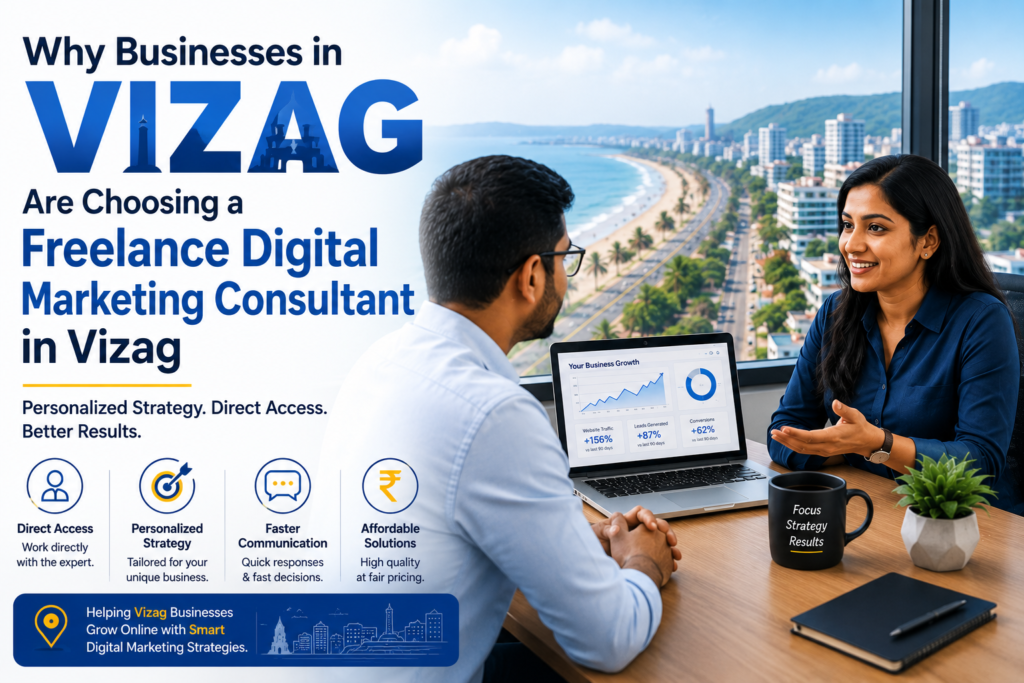 Freelance Digital Marketing Consultant in Vizag