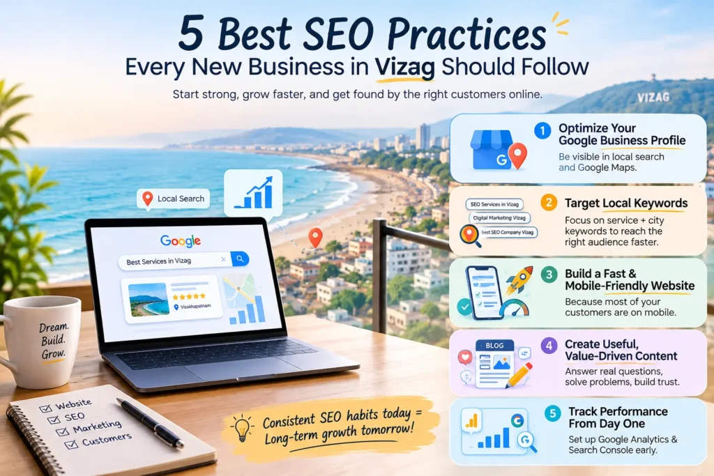 best SEO practices for a new business