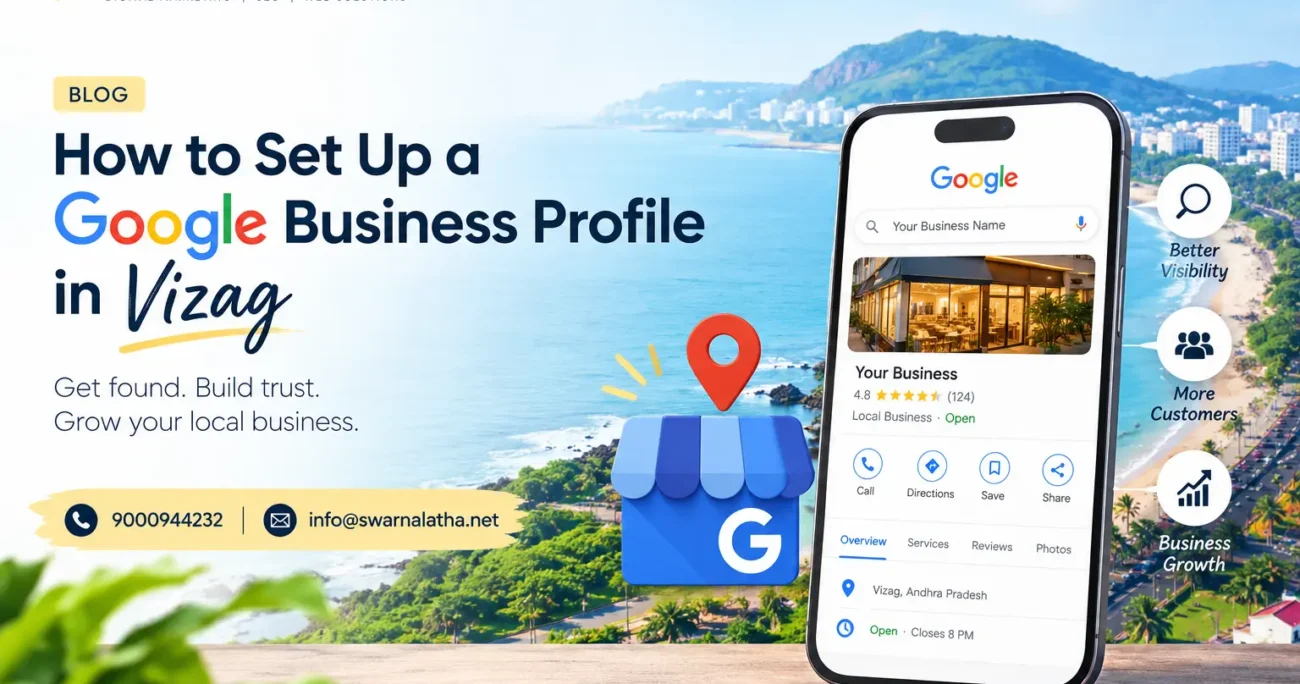 How to set up Google Business Profile in Vizag